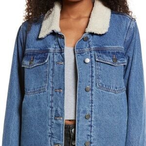 Bp. Oversized Denim Jacket Trendy Trucker